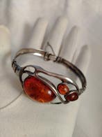 Zonder minimumprijs - Armband Zilver Barnsteen