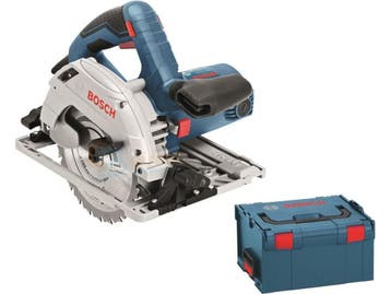 Bosch GKS 55+ GCE - Handcirkelzaag - 1350W 63mm zaagdiepte, Doe-het-zelf en Verbouw, Gereedschap | Zaagmachines, Verzenden, Zo goed als nieuw