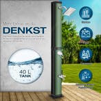 Buitendouche - Tuindouche - Zonneenergie - 40L - Zwart/Groen, Verzenden, Zo goed als nieuw
