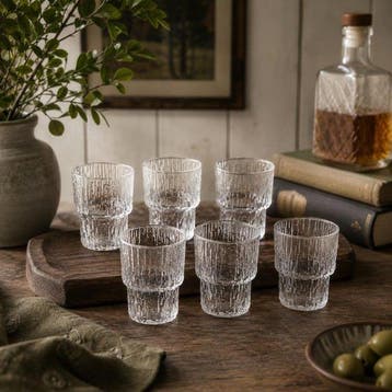 Iittala - Tapio Wirkkala - Drinkset (6) - Paadar - geblazen