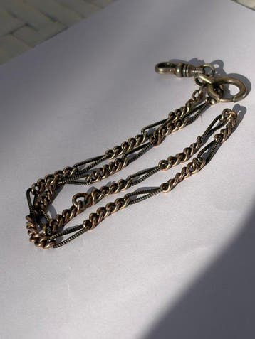 Zonder minimumprijs - Ketting Rara Single Albert Tricolore