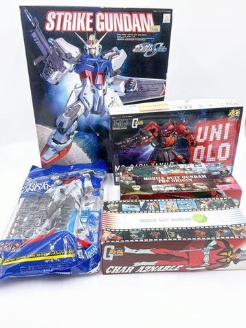 Bandai - Speelgoed Bandai Gundam Lot – 1/60 Strike Gundam +