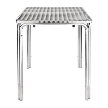 Bolero vierkante RVS terrastafel 60cm, Zakelijke goederen, Horeca | Meubilair en Inrichting, Verzenden, Nieuw in verpakking