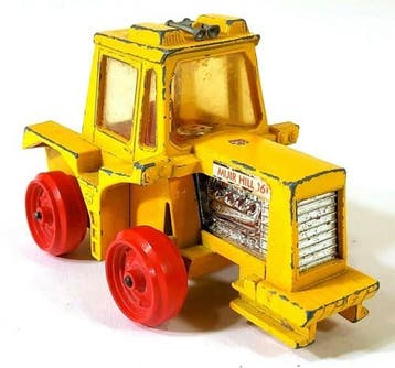 Vintage Matchbox Super Kings K-5 Muir-Hill tractor, Verzenden, Gebruikt