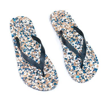 Kurk sandalen - slippers - Blauw - Maat 39/40, Ophalen of Verzenden, Nieuw