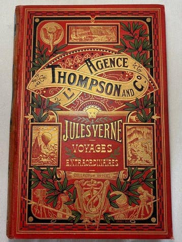 Jules Verne - LAgence Thompson and Cº - 1907