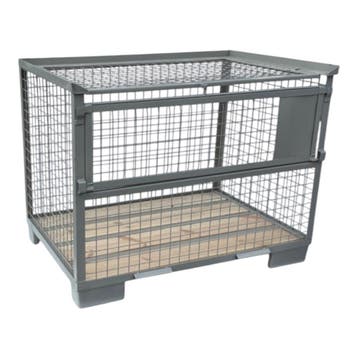 Gitterbox GB015 - gelakt, met anti-diefstalklep