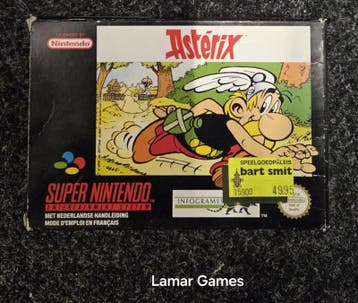 Asterix (SNES tweedehands game), Spelcomputers en Games, Ophalen of Verzenden, Zo goed als nieuw