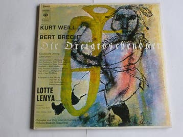 Die Dreigroschenopen - Kurt Weill, Lotte Lenya (2 LP) S66239, Ophalen of Verzenden, Zo goed als nieuw