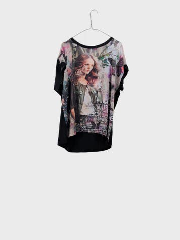 SENSI WEAR T-shirts Dames maat XL Zwart Vintage, Ophalen of Verzenden, Nieuw
