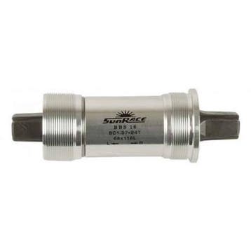 Sunrace Trapas Spieloos Alu Cup 116 Mm Bsa Zilver, Fietsen en Brommers, Ophalen of Verzenden, Gebruikt, Sunrace
