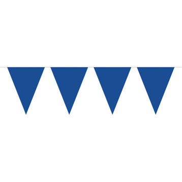 Vlaggenlijn 10 meter Blauw, Verzenden, Nieuw, Versiering, Verjaardag