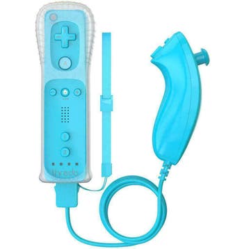 Thredo Remote Controller + Nunchuk voor Nintendo Wii / Wii U, Spelcomputers en Games, Verzenden, Nieuw, Draadloos, Wii-mote of Nunchuck