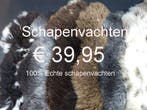 Schapenvacht Natuurlijke schapenhuid schapenvel €39,95 NIEUW, Ophalen of Verzenden, Nieuw