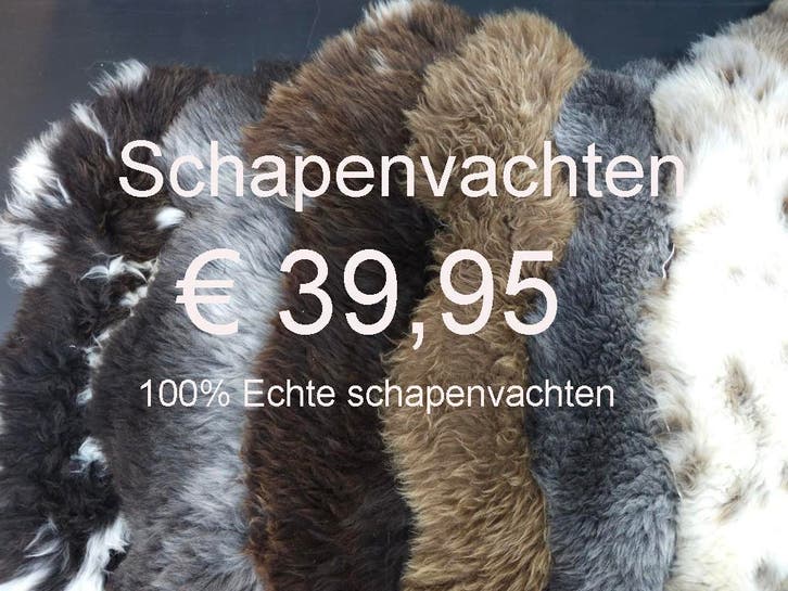Schapenvacht Natuurlijke schapenhuid schapenvel €39,95 NIEUW, Huis en Inrichting, Woonaccessoires | Overige, Nieuw, Ophalen of Verzenden