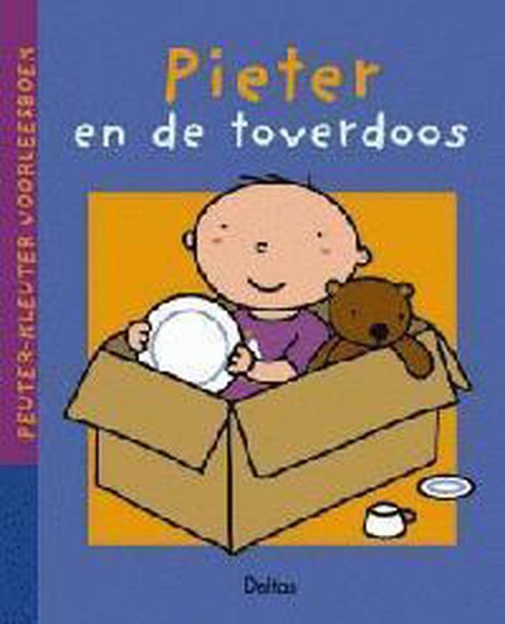 Pieter en de toverdoos / Peuter-kleuter voorleesboek, Boeken, Kinderboeken | Baby's en Peuters, Gelezen, Verzenden