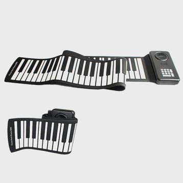 Draagbare Oprolbare Piano 88 Toetsen - Flexibel Silicone Key, Verzenden, Nieuw