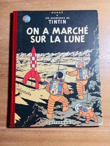 Tintin T17 - On a marché sur la lune (B11) - 1 Album -, Nieuw