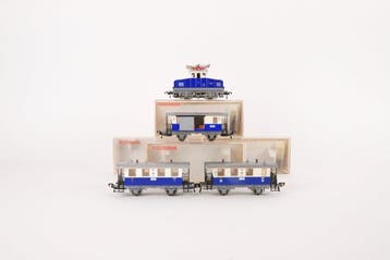 Fleischmann H0 - Treinset (4) - Edelweiss Railway 1968 +, Nieuw