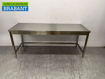 HCB RVS Werktafel Tafel Basic-line 200 x 70 x 85 cm Horeca, Ophalen of Verzenden, Nieuw in verpakking