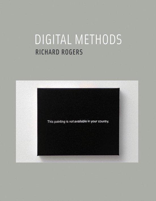 Digital Methods 9780262528245 Richard Rogers, Boeken, Taal | Engels, Gelezen, Verzenden