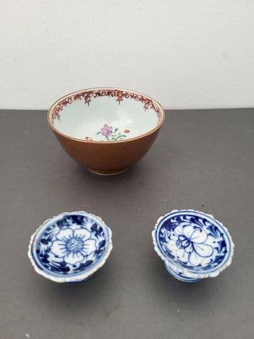 Beker - sorbet et paire coupelles - Porselein - Sorbet en