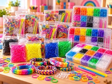 Loom Bandjes Sets & Navullingen – Kleurenmix en Neon, Nieuw, Jongen of Meisje
