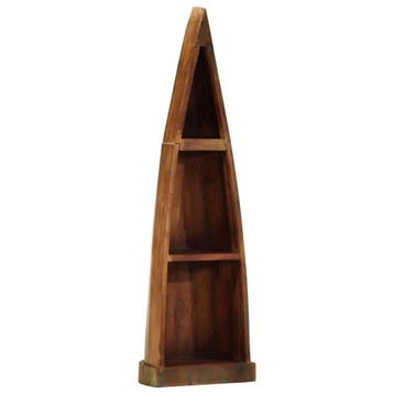 vidaXL Kast bootvorm 39x27x127 cm gerecycled hout, Minder dan 50 cm, Verzenden, 100 tot 150 cm, Nieuw