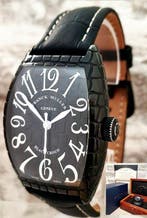 Franck Muller - Casablanca Black Croco - Zonder minimumprijs, Nieuw