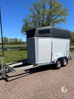 Prachtige 2 paards mentrailer! Aluminium opbouw!, Dieren en Toebehoren, Ophalen, Zo goed als nieuw, 2-paards trailer