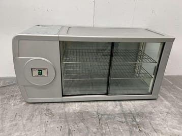 RVS Tecfrigo Koelvitrine Opzetvitrine Koeltoonbankvitrine, Ophalen of Verzenden, Gebruikt