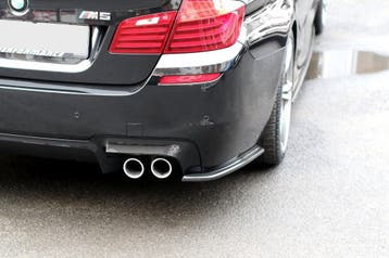 Maxton Diffuser Zij Hoeken Achter BMW 5 Serie F10 M5 B3591, Nieuw, Links, BMW