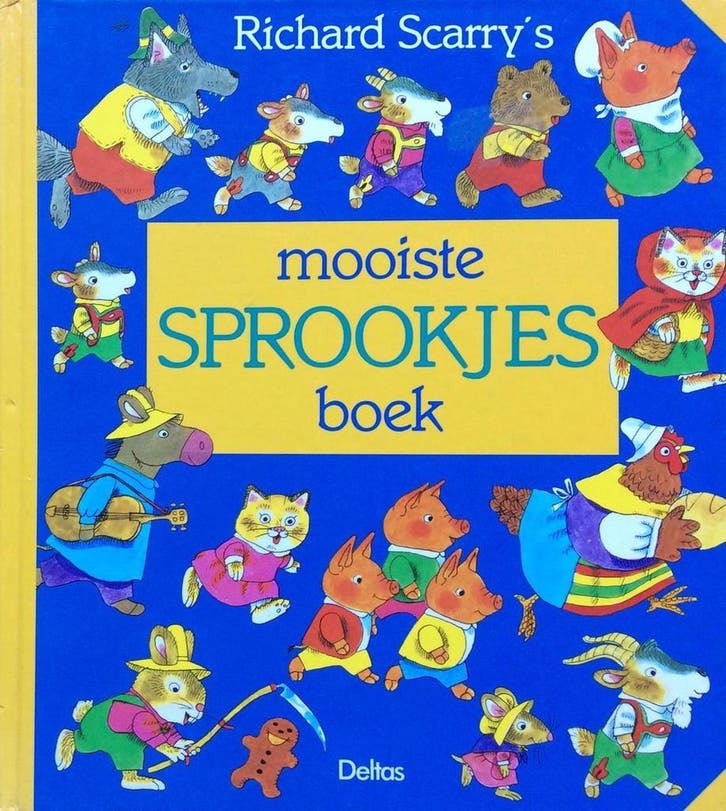 Richard Scarrys mooiste sprookjesboek 9789024350674 Scarry, Boeken, Kinderboeken | Baby's en Peuters, Gelezen, Verzenden