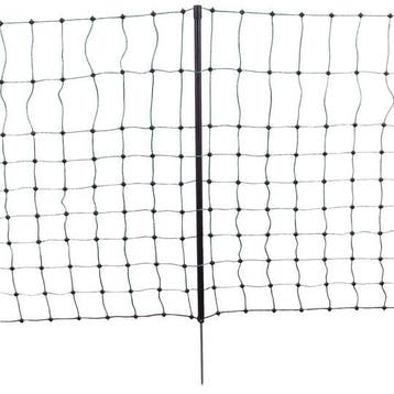 Net afrast konijn 65cm enkele punt - 12m, Ophalen of Verzenden