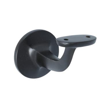 Intersteel Leuninghouder centraal vlak zadel blind mat zwart, Verzenden, Nieuw