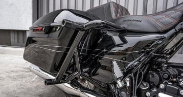 Burly Brand 14-Up Touring Brawler Kit Rear - Black, Ophalen of Verzenden, Nieuw