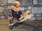 Jun Asilo Filipijnen - Jun Asilo - Beeld, Clown met hond, Antiek en Kunst
