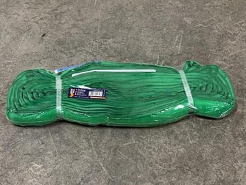 Veiling - 3x Konvox Rondstrop Groen 2 Ton – 5m, Doe-het-zelf en Verbouw, Nieuw