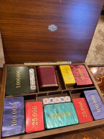 Pokerset - Hout