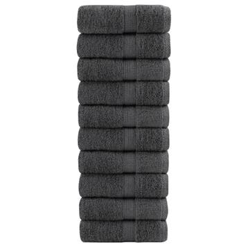 vidaXL Gastendoekjes SOLUND 10 st 600 g/m² 30x50 cm, Verzenden, Nieuw