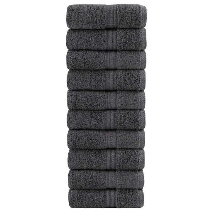 vidaXL Gastendoekjes SOLUND 10 st 600 g/m² 30x50 cm, Huis en Inrichting, Badkamer | Badtextiel en Accessoires, Nieuw, Verzenden
