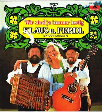 LP gebruikt - Klaus Und Ferdl - DKasermandln â Wir Sin., Verzenden, Zo goed als nieuw, Overige formaten