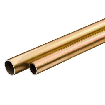 Goudkleurige buis 26,9 mm max 3m - op maat gezaagd, Verzenden, Nieuw