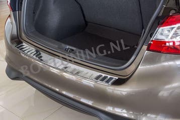 Rvs bumperbescherming Nissan Pulsar 2014-2018, Ophalen of Verzenden, Nieuw