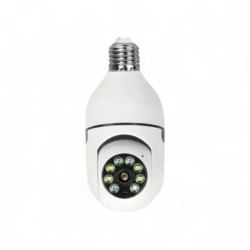 Smart WiFi Beveiligingscamera | 360° Draaibaar | E27 Schroef, Doe-het-zelf en Verbouw, Alarmsystemen, Ophalen of Verzenden, Nieuw