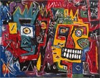 Nguyen Robert (1958) - Yellow Face 60 80 cm., Antiek en Kunst