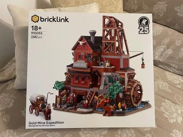 Lego Set - 910055 - BrickLink Designer Program - Gold mine, Nieuw