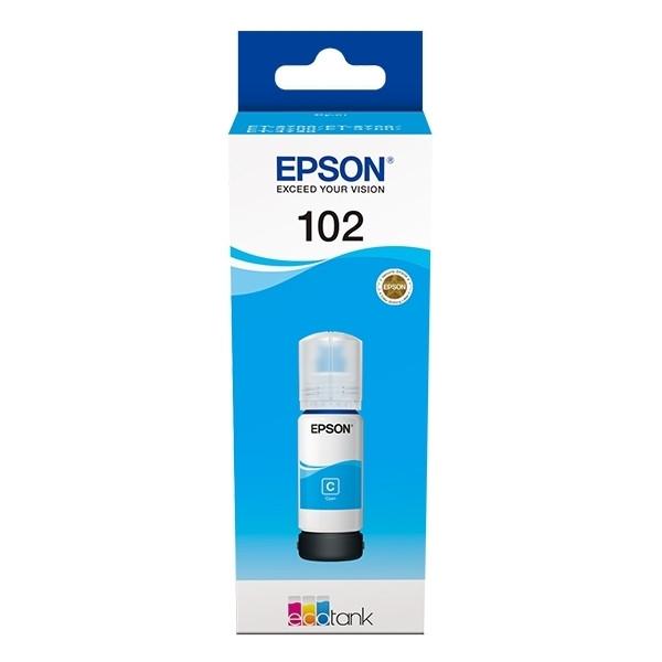 Epson 102 inktfles cyaan (origineel), Computers en Software, Printerbenodigdheden, Nieuw, Verzenden