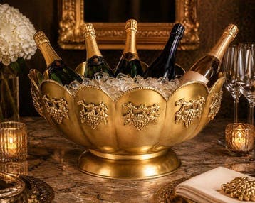 Champagne koeler - Messing - Top Quality Luxury!