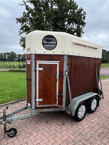 Leuke Hati 1,5 Paards Trailer!, Dieren en Toebehoren, Ophalen, Zo goed als nieuw, 1½-paards trailer